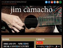 Tablet Screenshot of jimcamacho.com